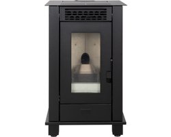 Livn Pelletkachel Tromvik 7 - 6,9 kW capaciteit - Voor ruimtes tot 160 m3 - Meer dan 91% rendement