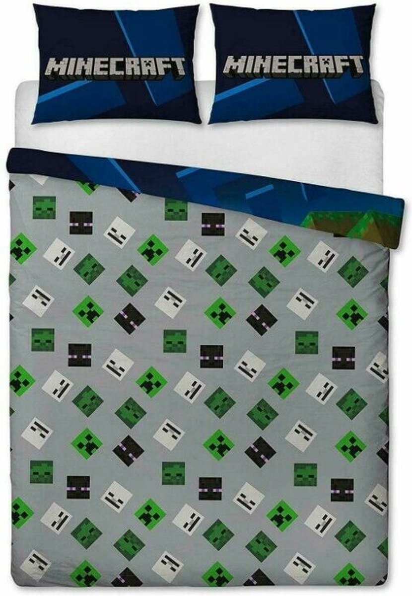 Coperta Morbida Minecraft Creeper 100x150 Cm In Poliestere - Perfetta Per Gioco E Relax - 2
