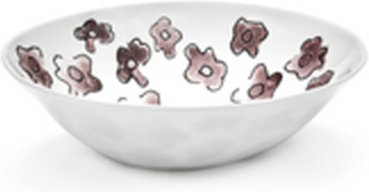 MARNI Midnightflowers - Lage kom S Dark Viola 14 cm - 2 stuks