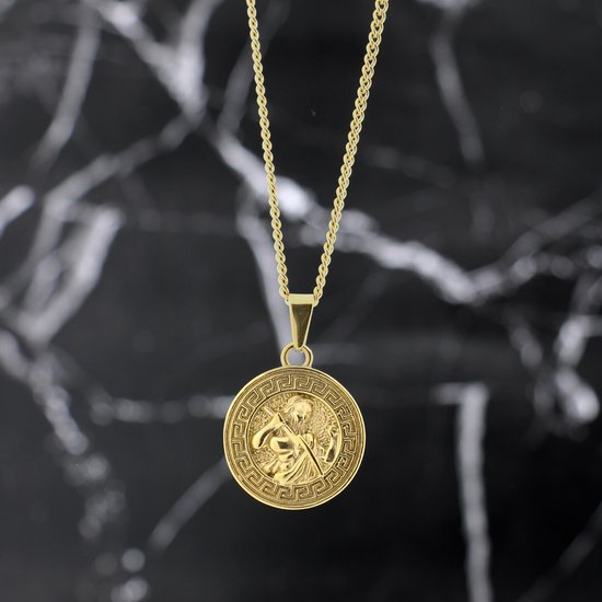 Verguld Jongens Hanger Ketting - Jongens Ketting
