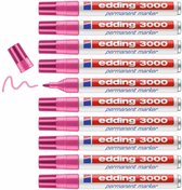 Viltstift edding 3000 rond 1.5-3mm roze | 1 stuk | 10 stuks
