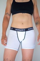 Mishka bamboe vrouwenboxer wit - XL
