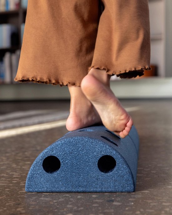 Modu Roller - Blokken - Stapelstenen - open ended speelgoed - Balansbord - Deep Blue / Sky Blue van Modu — afbeelding 3
