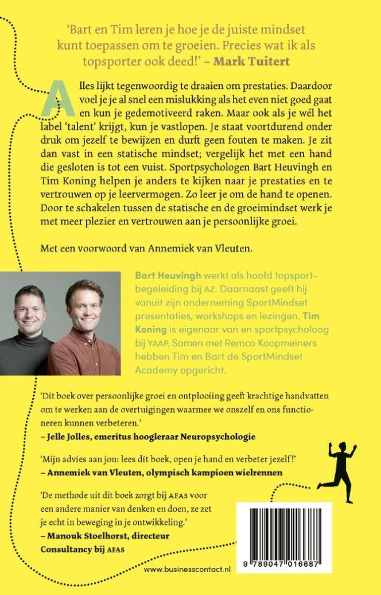 Groeimindset - back cover