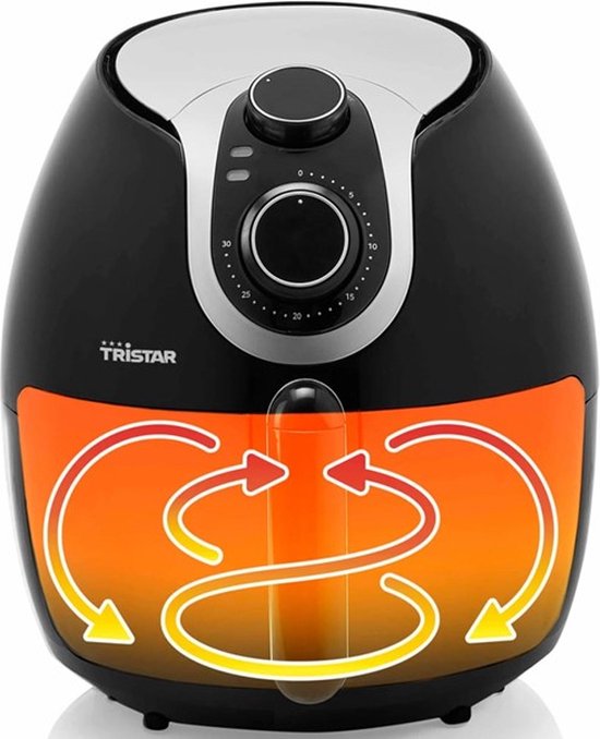 NWOUIIAY Hot Air Fryer, 1800 W, LED Touchscreen, 5.5 L, Air Fryer, 7 Programs, Oil Fryer, Digital Display
