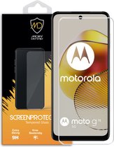Protecteur d'écran Motorola Moto G73 - Économiseur d' Glas trempé compatible avec les coques MobyDefend - Protecteur d'écran - Plaque de verre Convient pour : Motorola Moto G73