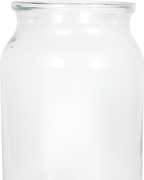 Petite Bouteille de Lait en Verre Vase 14 cm