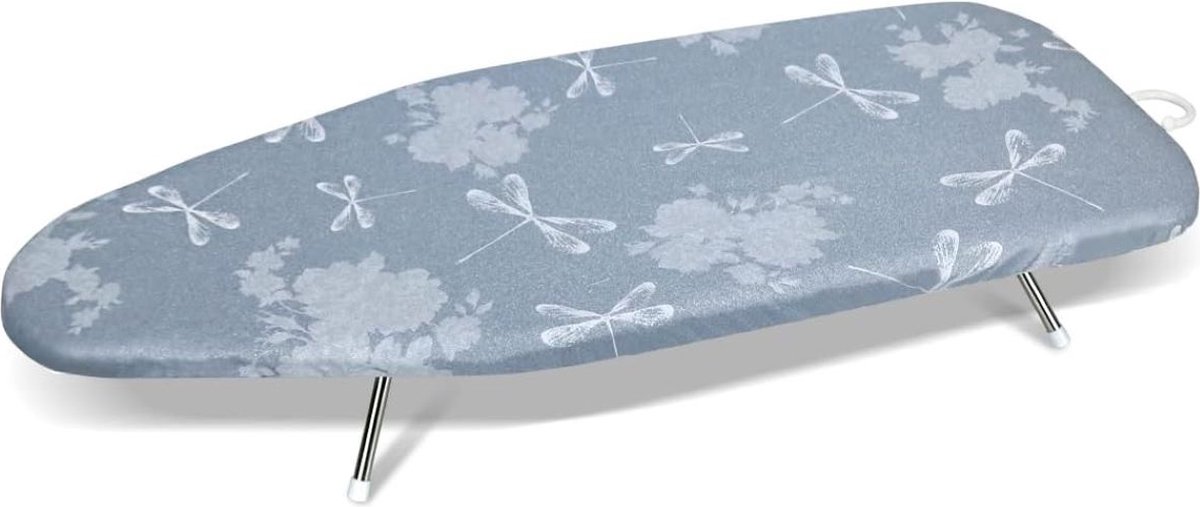 Mini-strijkplank, kleine tafelstrijkplank, tafelstrijkplank voor naaiwerk, opvouwbaar, ruimtebesparend, 73x31cm