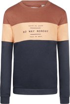 No Way Monday-Boys Sweater ls-Navy - maat 98