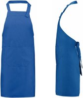 Benza Kookschort Keukenschort - Kobaltblauw - 75 x 85 cm