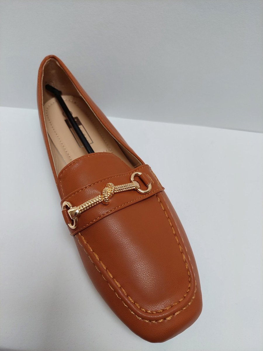 Loafer - LS5389 - camel - maat 39