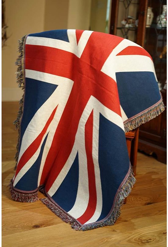 Sprei - Vloerkleed - Gobelinstof - Union Jack - Engelse vlag