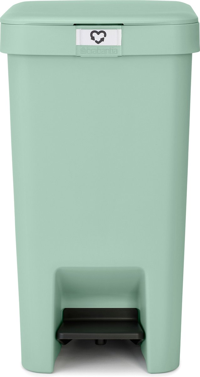 Goedkoopste Brabantia StepUp Prullenbak - Pedaalemmer - 16 liter - Jade Green