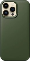 Nudient Hoesje geschikt voor Apple iPhone 15 Pro Max MagSafe Telefoonhoesje Hardcase | Nudient Thin Precise Backcover | Geschikt voor MagSafe | Geschikt voor Draadloos Opladen met Magnetische Ring | MagSafe Case - Pine Green | Groen