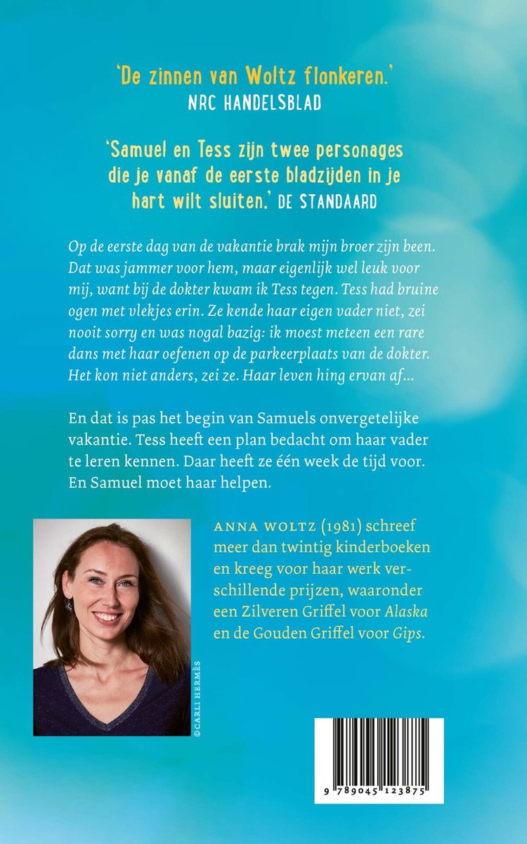 Mijn bijzonder rare week met Tess - back cover