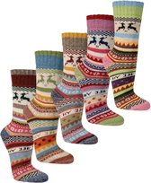 Wollen sokken – Hygge wol – 2 paar – gemengde kleuren – maat 39/42