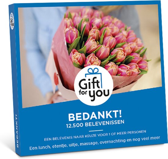 GiftForYou Cadeaubon - Bedankt!