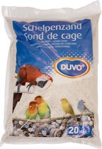 Duvoplus - Bodembedekking - Vogel - Schelpenzand 20kg Wit - 1st