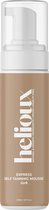 Helioux® Self Tanning Mousse Express Dark (1-3 hours) - Zelfbruiner Mousse voor Lichaam & Gezicht - Instant Tan - Vegan & Dierproefvrij - Natuurlijke Ingrediënten