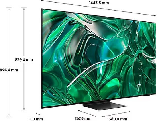 Samsung QE65S95C - 65 inch - 4K QD-OLED - 2023 - Buitenlands model