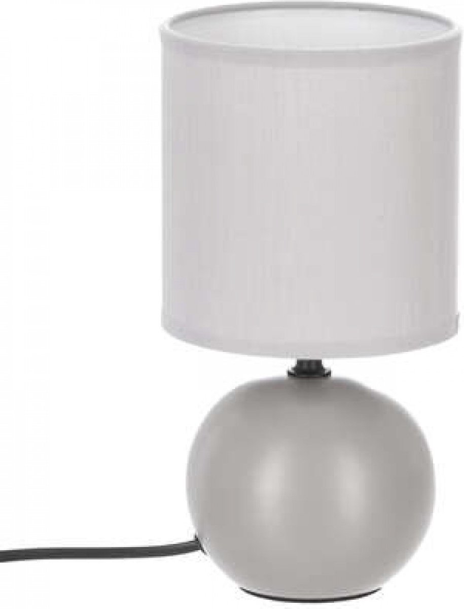 Tafellamp - Nachtlampje - Nachtkast - Grijs - Modern - Verlichting