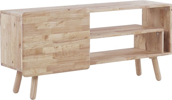 WESTFIELD - TV-meubel - Lichte houtkleur - Rubberhout