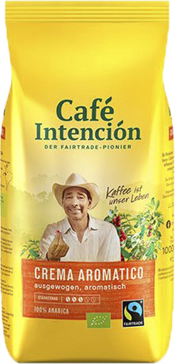 Café Intención Crema Aromatico 4 x 1kg koffiebonen