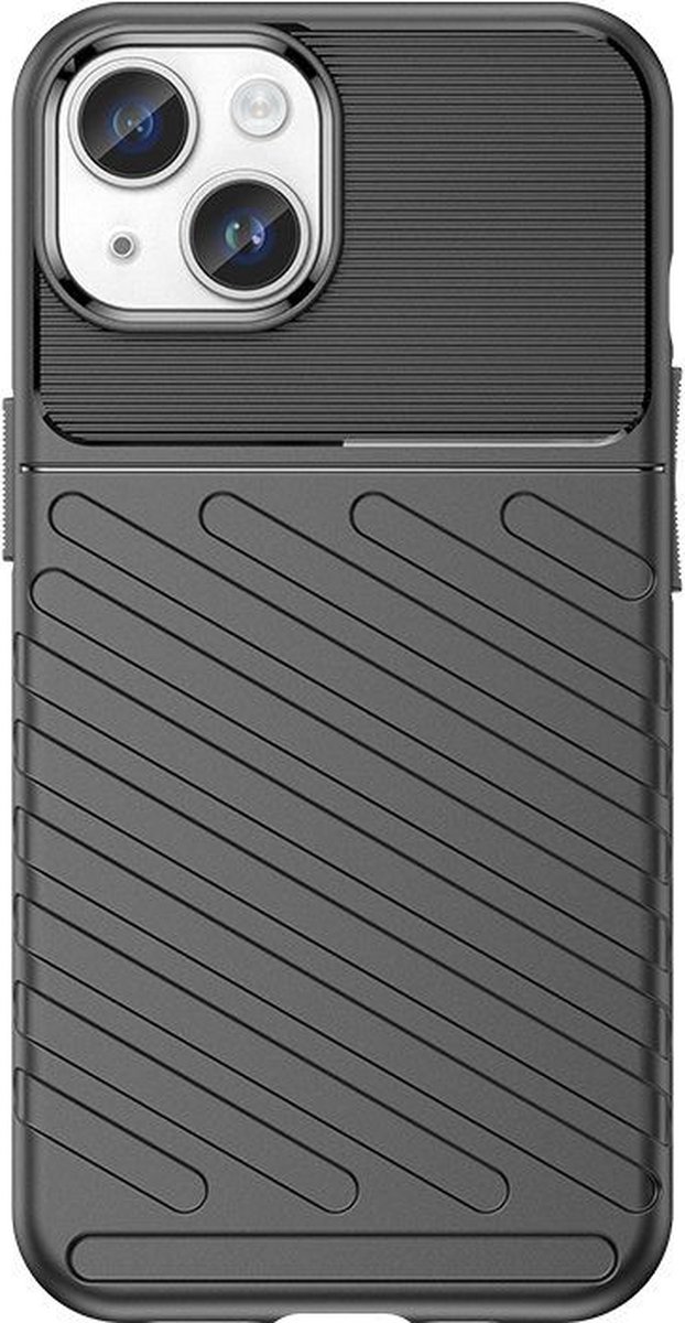 C-multi - Thunder Case - iPhone 15 Plus hoesje - Zwart