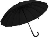 vidaXL - Paraplu - automatisch - 105 - cm - zwart