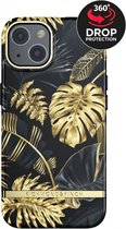Apple iPhone 13 Hoesje - Richmond & Finch - Freedom Serie - Hard Kunststof Backcover - Golden Jungle - Hoesje Geschikt Voor Apple iPhone 13