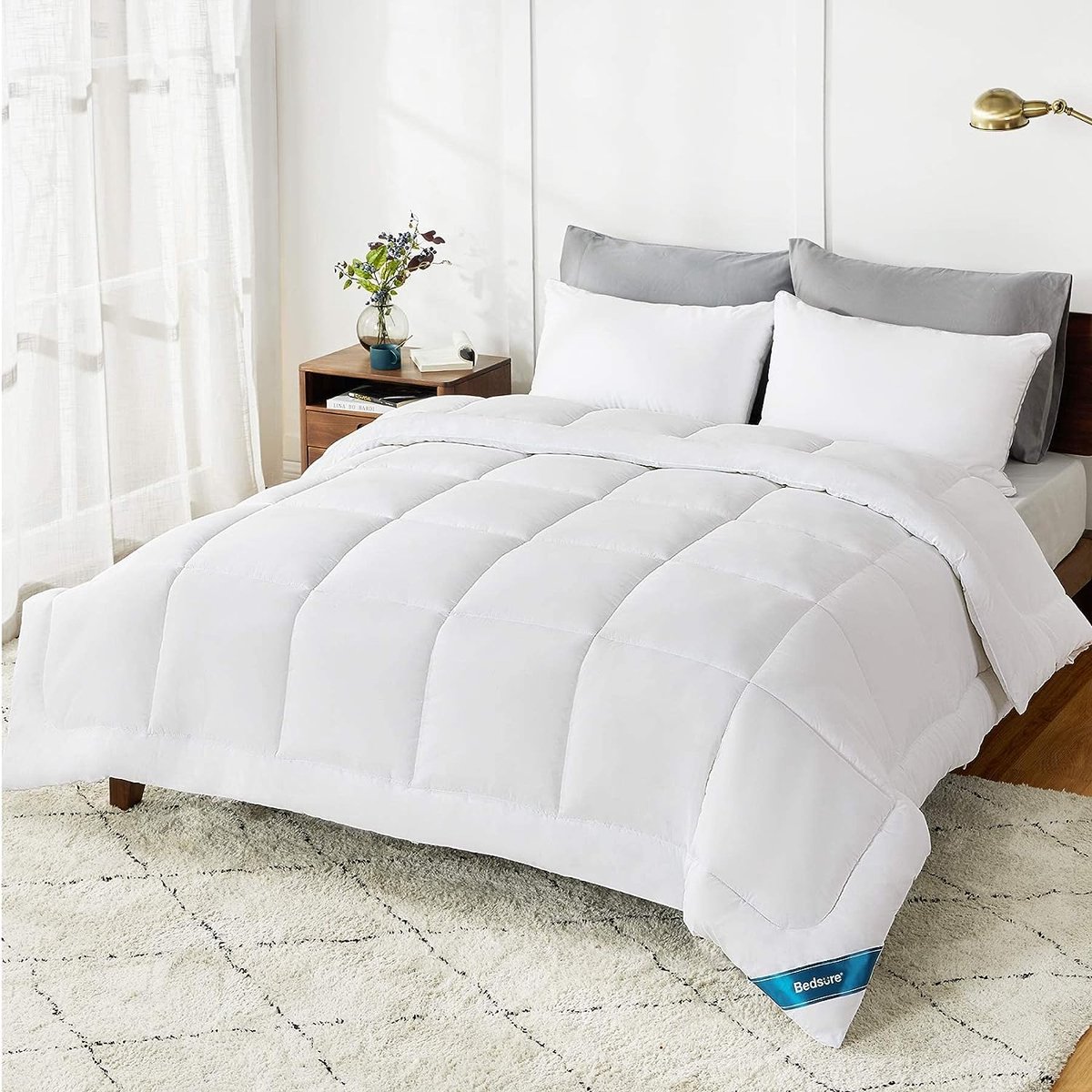 Wendre Zomerdekbed 200x200 cm – Licht 150 g/m², Ademend en Comfortabel – Anti-allergisch Microvezel Dekbed met OEKO-TEX Certificering