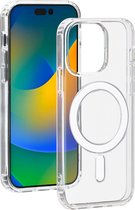 Bigben Connected - Telefoonhoesje geschikt voor iPhone 15 Pro - MagSafe compatibel - Transparant