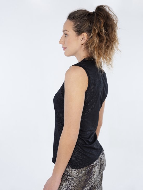 Func Factory dames Poloshirt Tone zwart maat 36 van Func Factory — afbeelding 2