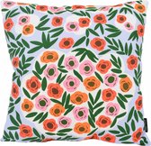 Fusion Flowers #6 Kussenhoes | Katoen/Polyester | 45 x 45 cm