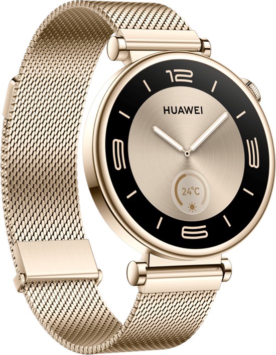 HUAWEI WATCH GT 4 41 MM Milanese Gold Horlogeband Verbeterd 24 7. bol