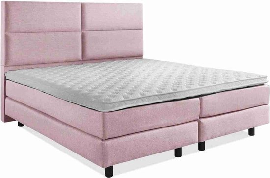 Adore Boxspring Rhodos Oud Roze 180 x 220 cm