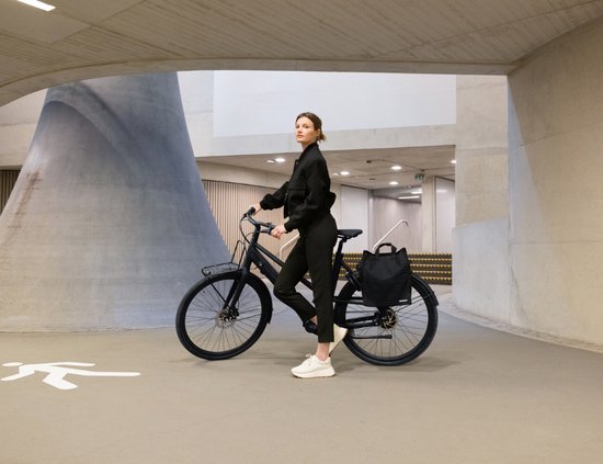 Gerecyclede fietstas Urban Proof City Tote Bag 22L 36 x 32 x 19cm - Zwart van Urban Proof — afbeelding 5