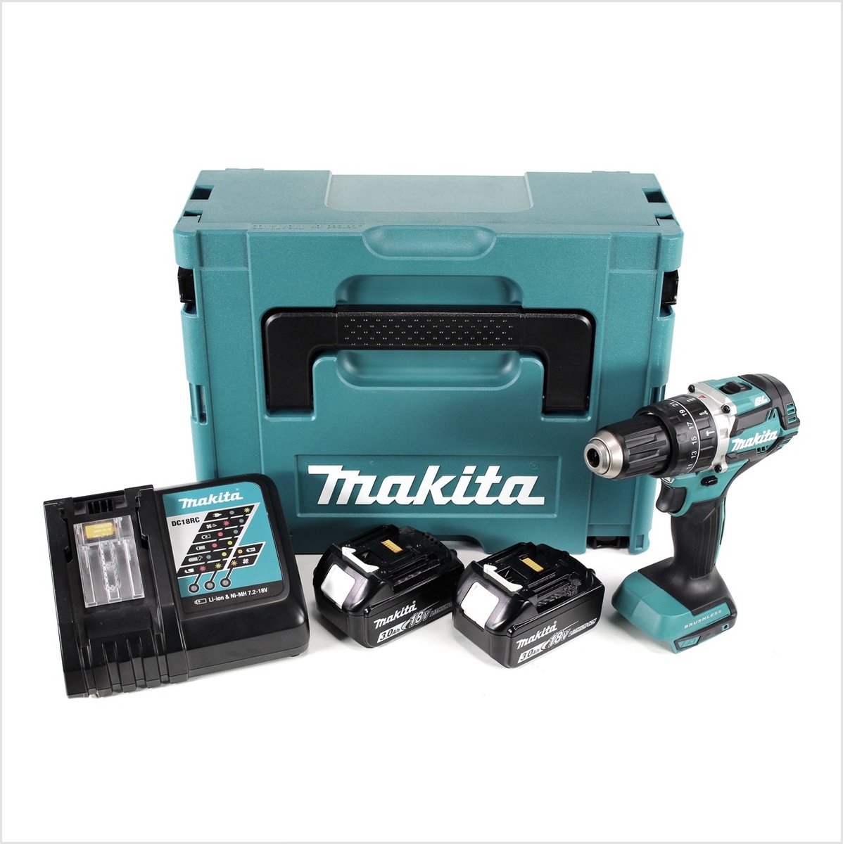 Makita DHP484RFJ Accu klop-/schroefboormachine 18V 3.0Ah in Mbox – foto 6