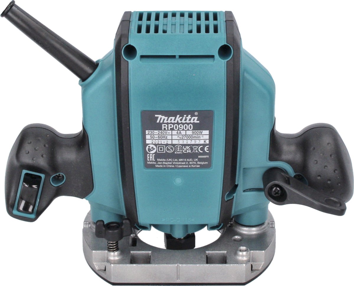Makita RP0900K Bovenfrees in koffer - 900W - 8mm