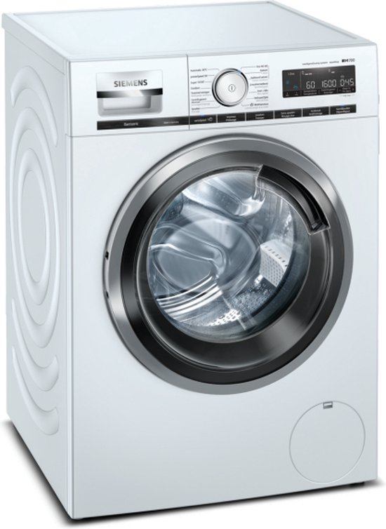 Siemens iQ700 WM16XK40FG, Voorbelading, 9 kg, A, 70 dB, 1600 RPM, C - Automatisch doseren - Zeer stil