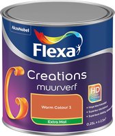 Flexa Creations - Muurverf - Extra Mat - Warm Colour 1 - 250ML