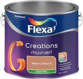 Flexa Creations - Muurverf - Extra Mat - Warm Colour 2 - 2.5L