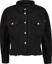 Vingino Denim Jacket-TANJA BRODERIE BLACK Veste Filles - Taille 164