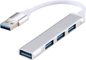 USB 3.0 Hub - 4 in 1 - USB 3.0 - USB 2.0 - USB adapter splitter - Zilver - Provium
