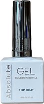 Gellex - Biab - Absolute Builder Gel in A bottle – Top Coat - 18ml - Top Coat Gellak - Topcoat nagellak -Polygel
