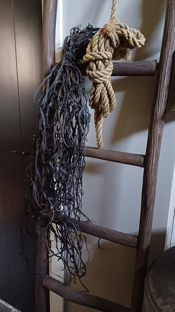 Couronne Browny raffia bundel zwart