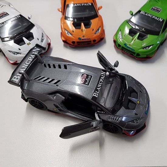 Kinsmart Schaalmodel Lamborghini Huracan 1 36 Pull back Groen bol