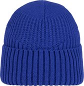 Buff Renso Knitted Fleece Hat Beanie 1323367911000, Unisex, Blauw, Muts, maat: One size
