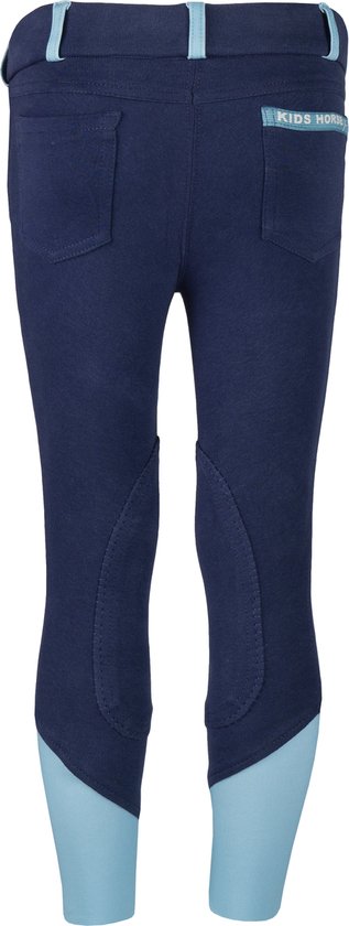 Legging d'équitation Red Horse Noah Kids Zwart-violet - 128