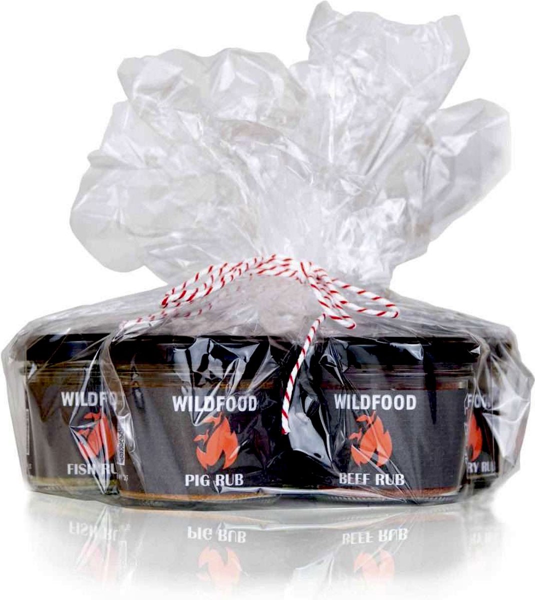 Goedkoopste WildFood - Dry BBQ Rub - GESCHENK VERPAKKING - Barbecue kruiden - Kruiden & Specerijen - Kruiden pakket - Cadeau set - Kado Tip - Glazen herbruikbare jampotjes set - Gift set - Kadotip - Vaderdag